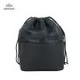Black Drawstring Cosmetic Quick Pouch Makeup Bag Travel Cosmetic Bag Large Capacity