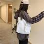 ZR132 Korean Fashion Canvas Fashion New Style Student Portable Tote Bag Single Shoulder Messenger Bag
