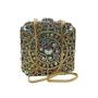 2024 Fashion Luxury Customize Crystal Evening Box Bags For Women High Quality Jewelry Wedding Ladies Clutch Bag
