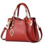 2024 Bags for Women Red Summer Crossbody Tote Bag Fashionable Lady Style with Single Chain Strap Portable Wedding Gift Bag