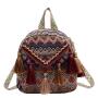 HR669 New Women Backpack Fashion Girl Waterproof Cloth Leisure Classic Bag Female Small Versatile Tassels Travel Crossbody Bag