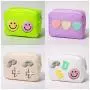 Stock S M L XL 4 Pieces Custom Name Toiletry Bag Cosmetic Pouch Travel Organizer Water-resistant for Women Travel Cosmetic Case