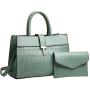CCF539 Ladies Trendy Purses and Handbags Women 2pcs Crossbody Bag luxury Pu Leather Ladies Tote Bags Purses And Handbag