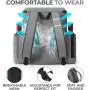 Large Capacity Wine Carrier Insulated Leakproof Padded Wine Cooler Carrying Tote Bag for Travel Camping and Picnic