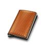 RFID Blocking Minimalist Aluminum Card Holder Custom Leather Pop Up Metal Case Wallet