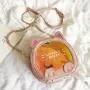 Lovely cat design chain girls shoulder leather crossbody bag customized holographic Ita bag