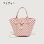 2024 New Ladies Printed Handbag Fashionable Tote Cross Border Bag with Single Strap and Chain Decoration Portable for Women
