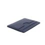 Rfid blocking leather card holder slim front pocket men's card holder