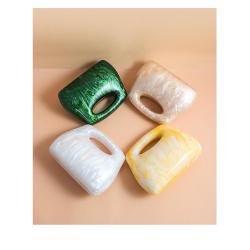 Summer popular clutch bag party handbags fashion wedding bride evening bags acrylic bag purse for ladies