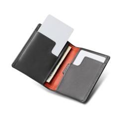 Customized real leather bifold wallet mens leather card holder genuine leather rfid bifold card holder