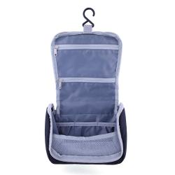 Wholesale Soft Hanging Storage Makeup Reusable Portable Travel RPET Cosmetic Bags for Women