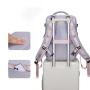 XL183 Durable Computer Backpack With USB Waterproof Wearable Multicard Slot Backpack Expandable Large Capacity Shoulder Bag
