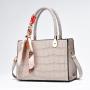 2023 Wholesale Fashion Handbags Women's Shoulder Bag Crocodile Skin Bag Clear Crossbody Woman Hand Bags
