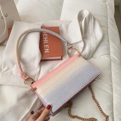 New Style Mini Purse Custom Leather Shoulder Hand Bag Colorful Hobo Bag For Women