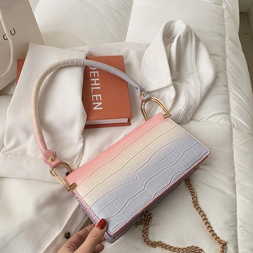 New Style Mini Purse Custom Leather Shoulder Hand Bag Colorful Hobo Bag For Women