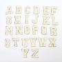 2022 Keymay Popular Stock RTS DIY Personalized  5.5cm Height A-Z Patches Sticker Self Adhesive Alphabet  Chenille Letter Patches