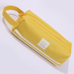 BD057 New Creative Student Stationery Bag Large Capacity Portable Pencil Bag Simple Fashion Storage Bags Custom Logo Pencil Box