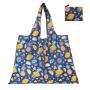 Large Capacity Oxford Folding Shopping Bag 210D Polyester Eco-Friendly Portable Storage Bag for Supermarket Use