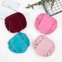 Customised Cosmetic Bag Large Capacity Flannel Lazy Make Up Pouches Foldable Drawstring Makeup Bag