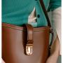 China Factory Wholesale Customize Pu Leather Womens Bucket Bag Custom Private Label Fashion Design Luxury Ladies Bucket Handbags