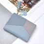 Geometric Women Cute Pink Wallets Pocket Purse Card Holder Patchwork Wallet Lady Female Fashion Short Coin Burse Money Bag