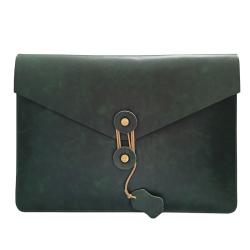 Customized Waterproof Genuine Leather Laptop Sleeve Leather Notebook Computer Carrying Bags Cover
