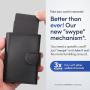 Custom Card Case Large Capacity Wallet Leather  Aluminum Pop-Up Wallet Spacious With Id Window Card Holder