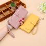 New women's long wallet large capacity ladies wallet 2024 Korean style zipper clutch bag coin purse money clip