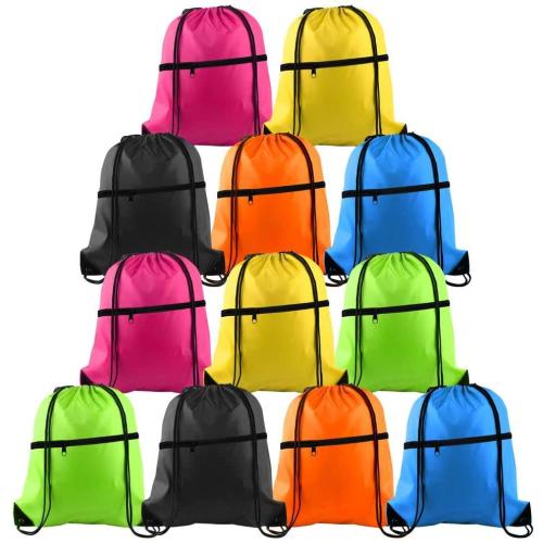 Gelory Wholesale Custom Logo Strong And Durable Yoga Sport Gym Waterproof Drawstring Bag