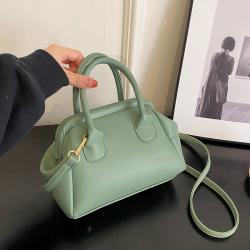 Wholesale 2024 Fashion Lychee Sandwich Bag Advanced Solid Color One Shoulder Crossbody Handbags Ladies Bags Women