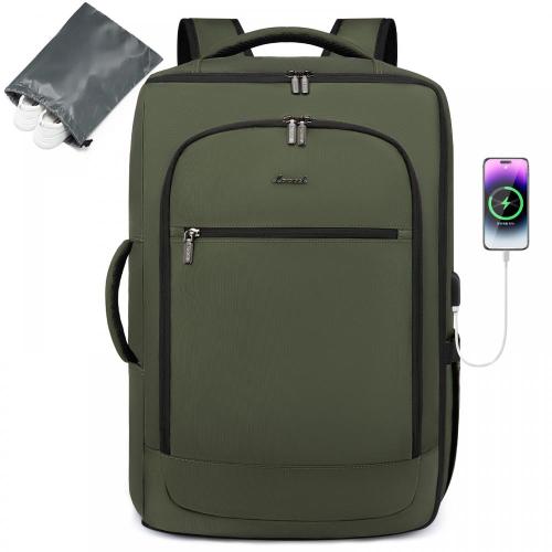 LOVEVOOK Convertible Backpack for Men with Shoe Bag large Hanging Suit Bag carry on luggage Airline Approved travel duffel bags