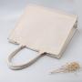Wholesale Recycled Customized Canvas Tote Bags Eco Friendly Organic Cotton Travel Dust Shopping Gift Handle Bag