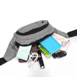 Gelory High Quality Fashion Running Sport Travel Outdoor Cycling Waist Bag Polyester Bum Bag Customized Fanny Pack