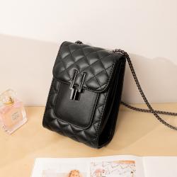 2022 Factory Sales Small Ladies Black White Bag Wholesale New Shoulder Crossbody Mobile Phone Hand Bag