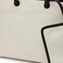 Custom Travel Women's Pu Shoulder Big Handbag Fashion Nice Quality Canvas Shopping Tote Bags With Pouch For Ladies