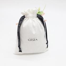 Promotion Cotton Linen Drawstring Bag Organic Calico Cotton Gift Dust Muslin Packaging Jewelry Pouch
