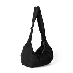 Factory Custom LOGO Fashion Simple Nylon Crossbody Bag Customizable Color Tote Nylon Cotton Bag Large Capacity  Hobo bag