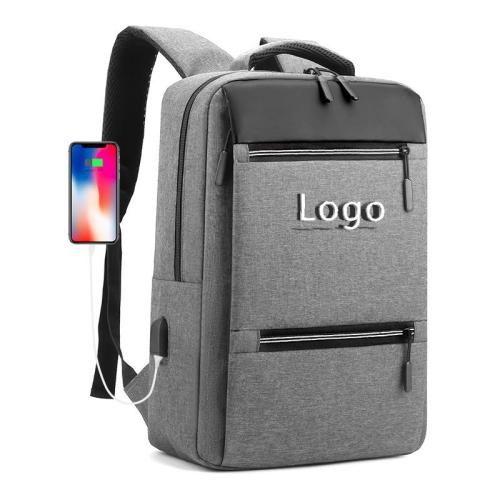 KBW761 Travel Laptop Backpack for Men Usb Charging Functional College Business 15.6 Inch Polyester Leisure Fashion School Bag