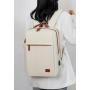 ZF023 Customized Business Computer Backpack Polyester Waterproof Student Schoolbag Men and Women Travel Shoulder Bag with USB
