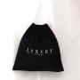 2023 New Product Black Velvet Shoes Packaging Drawstring Bag For Handbag Custom Logo Printed Soft Velvet Dust Pouch