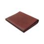 Custom leather wallet men card holder wallet rfid blocking slim men's leather wallet