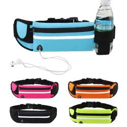 New Outdoor Sports Pockets Unisex Anti-Theft Mobile Phone Running Waist Bag Custom Logo Women Sports Fitness Waist Bag