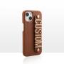 Customized Personalized Luxury Initial Leather Cases Mobile Cell Phone Cases For Iphone 13 14 15 Pro With Letters Drop Shipping
