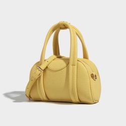 2024 Custom Logo Vegan Leather Boston Bag Handbag For Fashion Women Ladies