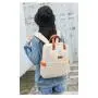 Wholesale Women's Fashionable Laptop Backpack Waterproof with USB Soft Oxford Zipper Unisex Business Bag Custom Logo