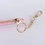 Keymay New Design RTS Fast Shipping 10 Colors Waterproof Cute Girls Clear PVC Coin Purse PVC Wallet Keychain Mini Bag Keychain