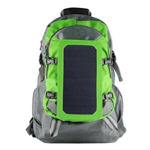 ZWY073 New Unisex Outdoor Riding Solar Charging Backpack Nylon Travel Hiking Camping USB Storage Bag Wholesale Eco-friendly Bag