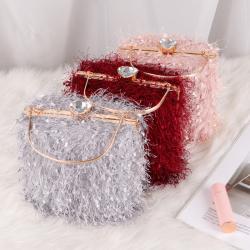 Tassels Stylish Evening Purse Clutch Bag Fashion Evening Party Handbag Fabric Designer Women Bags CY74380