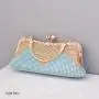 ZR587 Women's Dinner Bag Luxury Diamond Wedding Lock Chain Shoulder Fashion Rhinestone Handbag Shiny Evening Clutch Bags Party