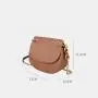 2024 Trending Women's Underarm Bag New Fashion Single Shoulder Crossbody Bag Luxury Saddle Pu Women Shoulder Bags